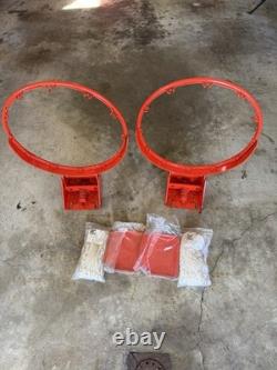 2x Bison Basketball Hoops/Hardware only, NewithOld Stock BA871