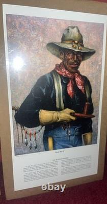 3-Art Print Buffalo Soldier, 10th Cavalry (S/N LImited Edition)COA ARTISTProof