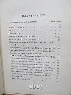 4 American Sportsman Books Game Birds, Deer, Waterfowl & Musk-Ox Bison 1902-04
