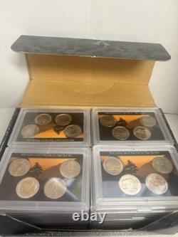 40- 2005 Bison WESTWARD JOURNEY NICKEL SERIES 4-COIN SET IN WHITMAN HOLDER