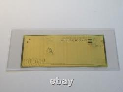 5 Aurum Notes American Wildlife Weighs 1.9 grams 24K gold Bison, Bear, Lion