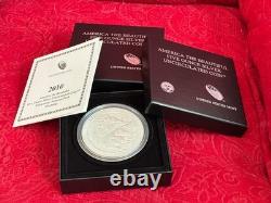 5 oz Silver ATB Bison Buffalo YELLOWSTONE Has Never Been Out of Capsule UNC 2010