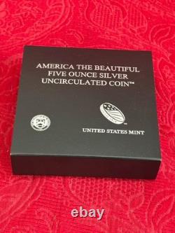 5 oz Silver ATB Bison Buffalo YELLOWSTONE Has Never Been Out of Capsule UNC 2010