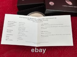 5 oz Silver ATB Bison Buffalo YELLOWSTONE Has Never Been Out of Capsule UNC 2010