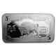 5 oz Silver Bar 1901 $10 Bison Note