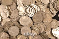 500-Buffalo Nickels D & S Only-Mostly Dateless or Super Weak Dates-Old Acids