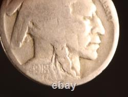 500-Buffalo Nickels D & S Only-Mostly Dateless or Super Weak Dates-Old Acids