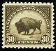 569, Mint Superb NH 30¢ Bison A GEM Stuart Katz