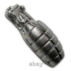 6 oz Silver Grenade Bison Bullion (Big Boom!) SKU #117374