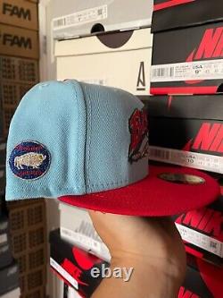 7 3/8 Myfitteds Route 66 Buffalo Bisons Blue Whale of Catoosa Blue Red Hatclub
