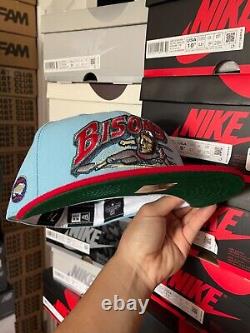 7 3/8 Myfitteds Route 66 Buffalo Bisons Blue Whale of Catoosa Blue Red Hatclub