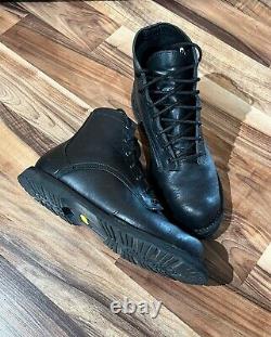 A++ ORIGIN American Bison Boot 6 Standard Lug Black Vibram Sole USA Made 10 D