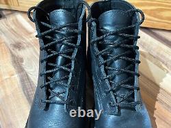 A++ ORIGIN American Bison Boot 6 Standard Lug Black Vibram Sole USA Made 10 D