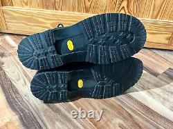 A++ ORIGIN American Bison Boot 6 Standard Lug Black Vibram Sole USA Made 10 D