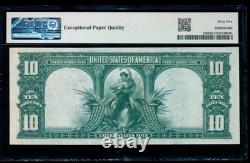 AC Fr 116 1901 $10 Legal Tender PMG 65 EPQ. GEM UNCIRCULATED BISON pop 3/4