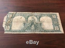 AFFORDABLE 1901 Series $10 Ten Dollar Large United States Note Bison F-122