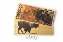 American Bison Aurum 1000mg (One Gram) 24k Gold Bill
