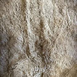 American Bison Buffalo Hide Robe Skin Commercial Tanned 70 wide by 75 + length