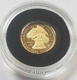 American Bison Gold Coin. 585 Proof National Mammals, National Symbols