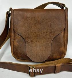 American Bison Leather Buffalo Muzzleloader Possibles Bag Us Made Free Shipping