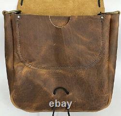 American Bison Leather Buffalo Muzzleloader Possibles Bag Us Made Free Shipping