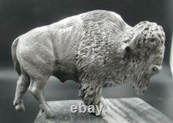American buffalo canadian bison car hood ornament