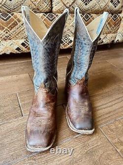 Anderson Bean Bison Brown Cowboy Western Boots Size 10.5D Great Condition