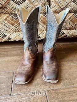 Anderson Bean Bison Brown Cowboy Western Boots Size 10.5D Great Condition