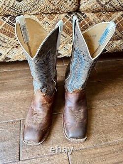 Anderson Bean Bison Brown Cowboy Western Boots Size 10.5D Great Condition