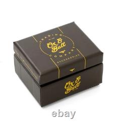 Antique Bronze Bison Cufflinks