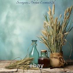 Artisan Sweetgrass Absolute Oil, (Hierochloe Odorata). Black Friday 50% Off