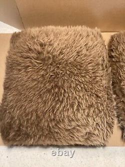 Authentic Buffalo/Bison Fur Pillows, Custom-Made 17 X? 17 Taxidermy, Hunting