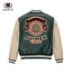 Avirex Bisons Limited Edition Varsity Leather Jacket USA Patch Vintage Style