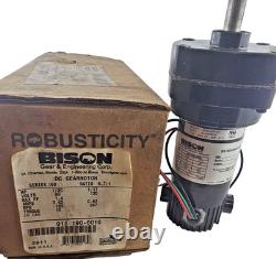 BISON DC GEARMOTOR 100 Series 011-190-0010 90VDC 1/20HP 185RPM