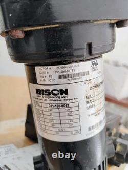 BISON DC Gearmotor 90V DC 1/20HP With Speed Controller
