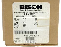 BISON Gear & Engineering Corp. 051-206-5015 DC Motor