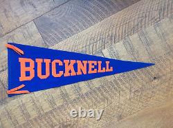 BUCKNELL UNIVERSITY BISON Pennant of Lewisburg, Pennsylvania