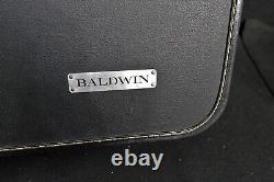 Baldwin Burns Electric Guitar Case Hardshell 1960's Black For Bison or Marvin
