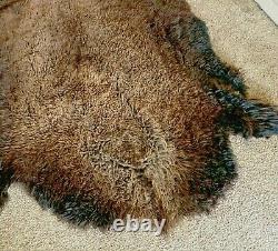 Beautiful Buffalo Bison Hide Robe Blanket Rug Soft And Cozy, Make an offer