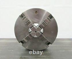 Bison 12, 4-Jaw, Universal, Plain Back Lathe Chuck, ID# C-061