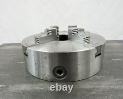 Bison 12, 4-Jaw, Universal, Plain Back Lathe Chuck, ID# C-061