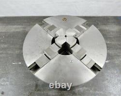 Bison 12, 4-Jaw, Universal, Plain Back Lathe Chuck, ID# C-061