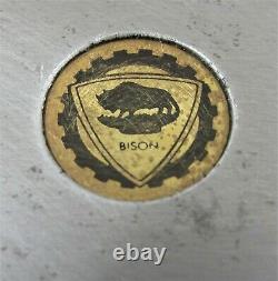 Bison 12, 4-Jaw, Universal, Plain Back Lathe Chuck, ID# C-061