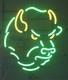 Bison 20x16 Neon Sign Lamp Light Party Gift Show Bar Man Cave Decor Artwork EM