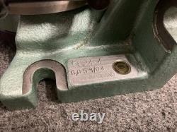 Bison 5824-4 Indexing Rotary Base With Bison 3275 5 3 Jaw Lathe Chuck Horiz/Vert