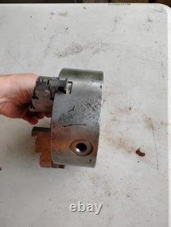 Bison 6 inch 3 jaw reversible lathe chuck
