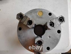 Bison 6 inch 3 jaw reversible lathe chuck