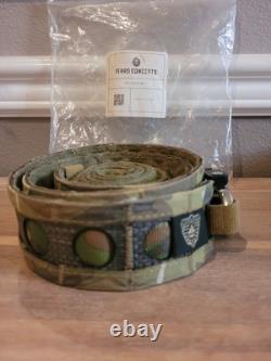 Bison Belt Multicam Nylon Webbing Size Large USA Made Tactical EDC Hiking