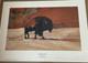 Bison, Buffalo, Neldon Bullock, Marquetry, Wood inlay, Western art
