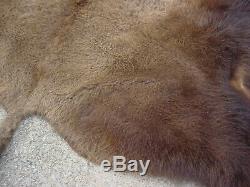 Bison Buffalo Robe Hide Leather Rug